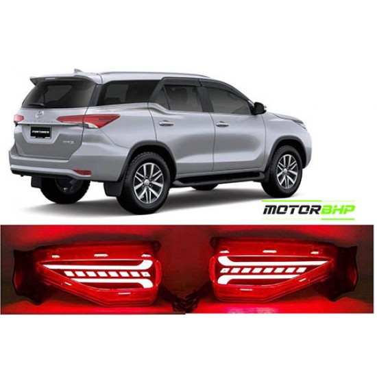  Toyota Fortuner Back Bumper Reflector LED Brake Light (2016-2018)