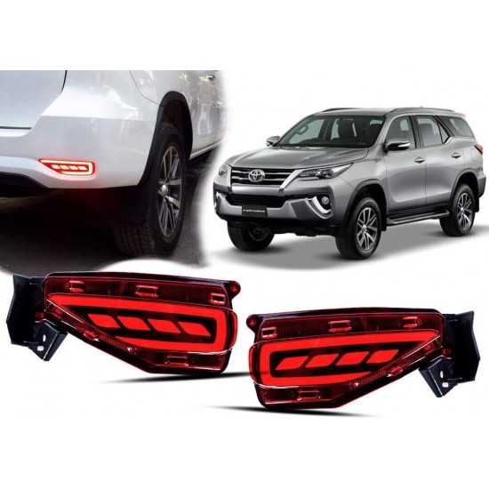  Toyota Fortuner Bumper LED  Reflector Light (2020-Onwards)