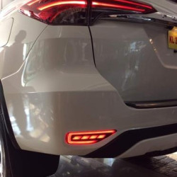 Toyota Fortuner Bumper LED  Reflector Light (2020-Onwards)  Toyota Fortuner Bumper LED  Reflector Light (2020-Onwards)