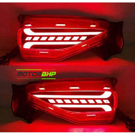  Toyota Fortuner Back Bumper Reflector LED Brake Light (2016-2018)