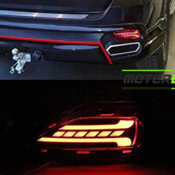 Toyota Fortuner Back Bumper Reflector LED Brake Light (2016-2018)  Toyota Fortuner Back Bumper Reflector LED Brake Light (2016-2018)