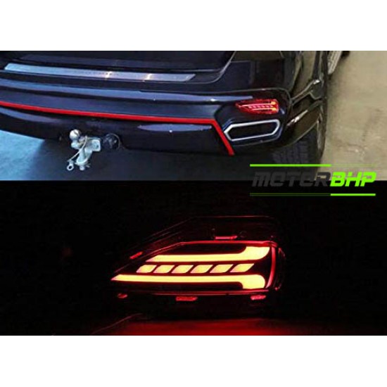  Toyota Fortuner Back Bumper Reflector LED Brake Light (2016-2018)