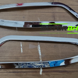 Mahindra XUV500 Eye Cate Rear Chrome Garnish (2018 Onwards) Mahindra XUV500 Eye Cate Rear Chrome Garnish (2018 Onwards)