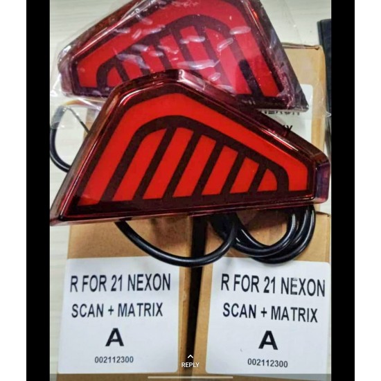  Tata Nexon Back Bumper Reflector LED Light