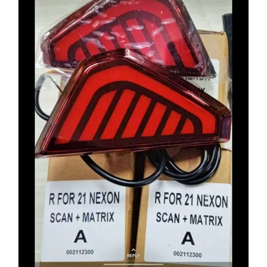  Tata Nexon Back Bumper Reflector LED Light