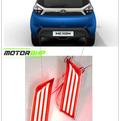 Tata Nexon Back Bumper Reflector LED Brake Light Tata Nexon Back Bumper Reflector LED Brake Light