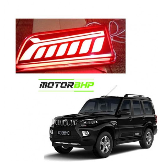  Mahindra Scorpio Back Bumper Reflector LED Brake Light