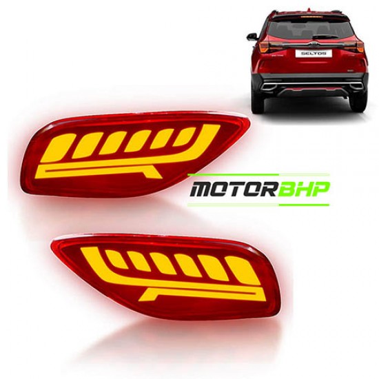 Kia Seltos Back Bumper Reflector LED Brake Light