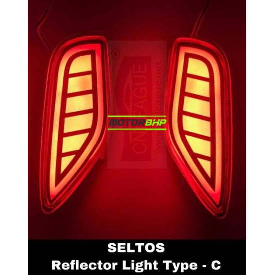  Kia Seltos Back Bumper Reflector LED Light