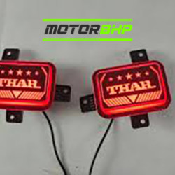 Mahindra Thar 2020 Bumper LED Reflector Lights With Matrix Moving Style  Mahindra Thar 2020 Bumper LED Reflector Lights With Matrix Moving Style