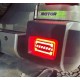 Mahindra Thar 2020 Bumper LED Reflector Lights With Matrix Moving Style 