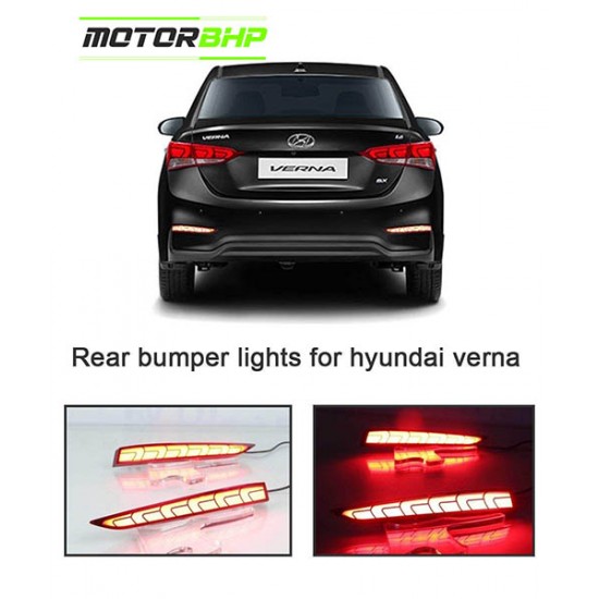  Hyundai Verna Bumper Reflector LED Brake Light  (2017-2018)