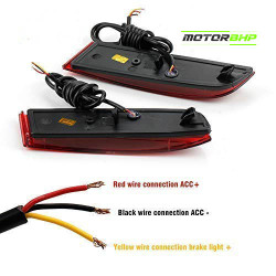 STARiD Honda WR-V Back Bumper Reflector LED Brake Light STARiD Honda WR-V Back Bumper Reflector LED Brake Light