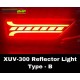 STARiD Mahindra XUV 300 Back Bumper Reflector LED Brake Light