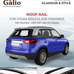 Maruti Suzuki Brezza Car Accessories Roof Rail (2016-Onwards) Black Maruti Suzuki Brezza Car Accessories Roof Rail (2016-Onwards) Black