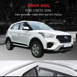 Hyundai Creta Roof Rail Silver (2018-Onwards)  Hyundai Creta Roof Rail Silver (2018-Onwards)