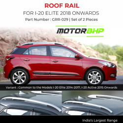Hyundai Elite i20 Roof Rail Silver (2018 Onwards) Hyundai Elite i20 Roof Rail Silver (2018 Onwards)