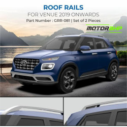 Hyundai Venue Roof Rail Silver (2019 Onwards) Hyundai Venue Roof Rail Silver (2019 Onwards)