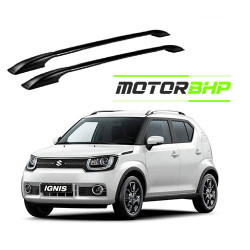 Maruti Ignis Car Accessories Roof Rail Black   Maruti Ignis Car Accessories Roof Rail Black