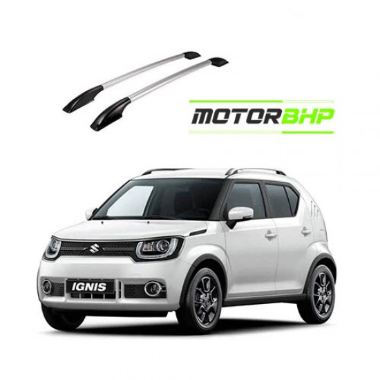 Maruti Suzuki  Ignis Car Accessories Roof Rail Black & Sliver