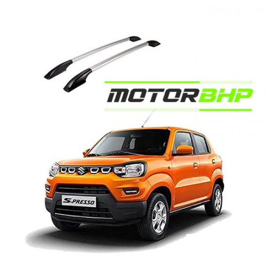  Maruti S-Presso Car Accessories Roof Rail Black & Sliver