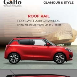 Galio Maruti Suzuki Swift Car Accessories Roof Rail (2018-Onwards)