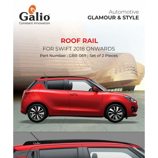 Galio Maruti Suzuki Swift Car Accessories Roof Rail (2018-Onwards)