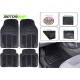 Volkswagen Vento Premium Quality Car Rubber Floor Mat- Black