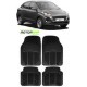 Hyundai Aura Premium Quality Car Rubber Floor Mat- Black