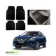 Maruti suzuki Baleno Premium Quality Car Rubber Floor Mat- Black