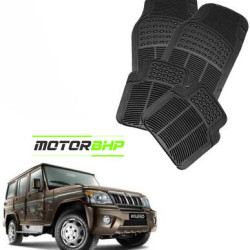 Mahindra Bolero Premium Quality Car Rubber Floor Mat- Black Mahindra Bolero Premium Quality Car Rubber Floor Mat- Black