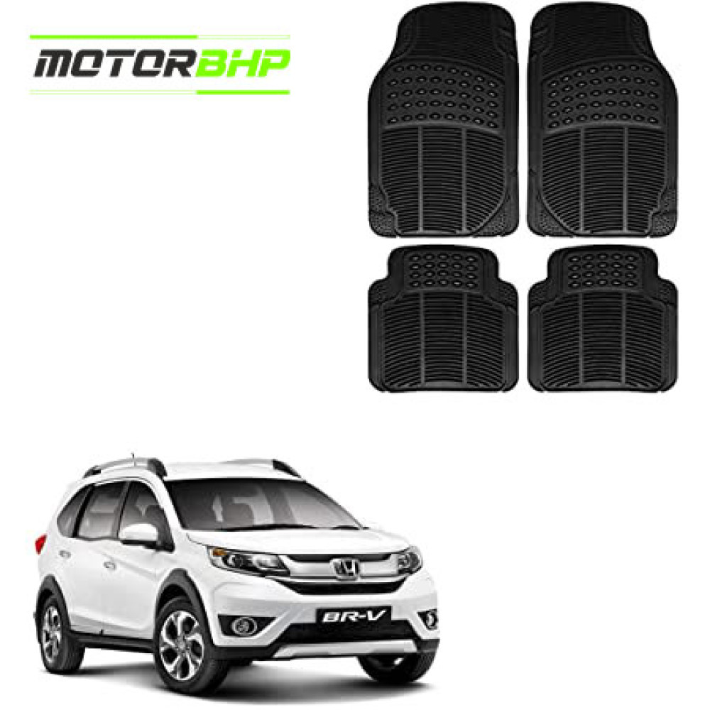 Buy Honda BRV Premium Quality Car Rubber Floor Mat Black