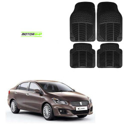 Maruti suzuki Ciaz Premium Quality Car Rubber Floor Mat- Black Maruti suzuki Ciaz Premium Quality Car Rubber Floor Mat- Black
