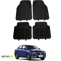 Maruti suzuki Dzire 2017 Premium Quality Car Rubber Floor Mat- Black Maruti suzuki Dzire 2017 Premium Quality Car Rubber Floor Mat- Black