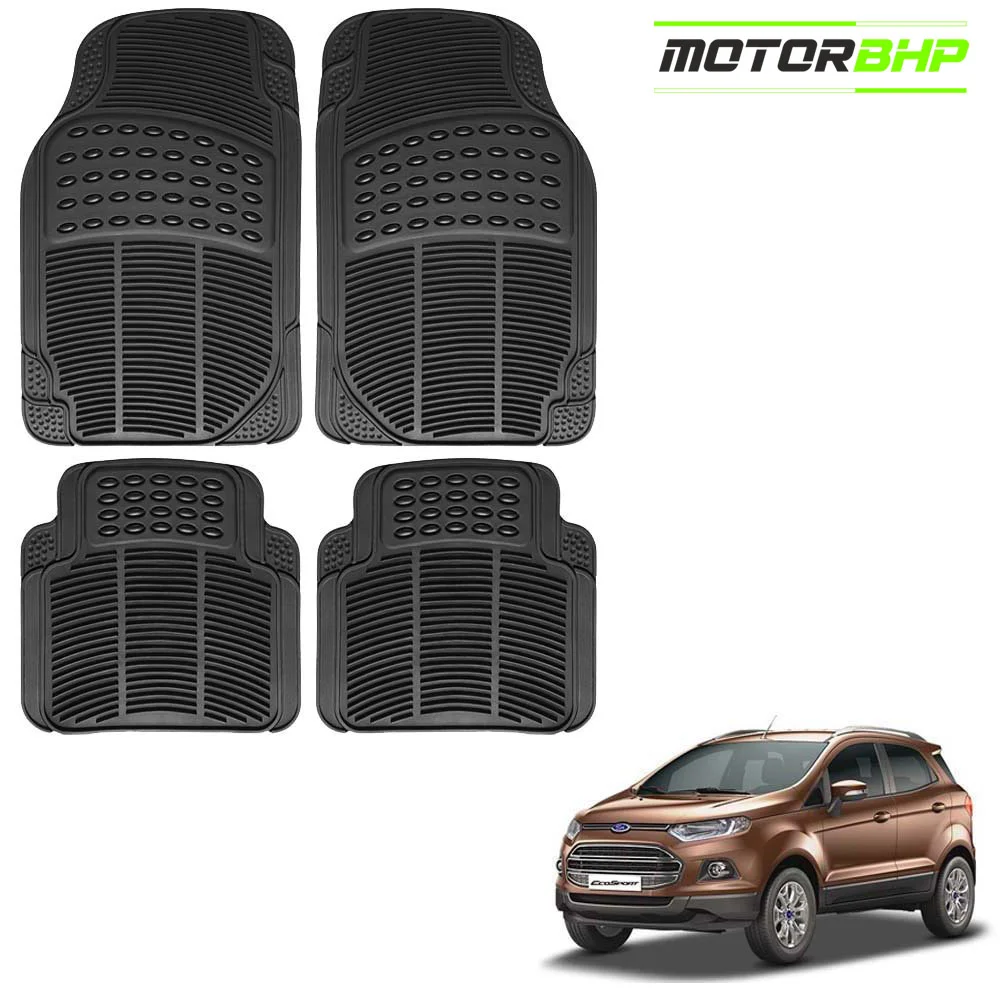 Buy Ford Ecosport Premium Quality Car Rubber Floor Mat Black
