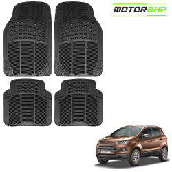 Ford Ecosport Premium Quality Car Rubber Floor Mat- Black Ford Ecosport Premium Quality Car Rubber Floor Mat- Black
