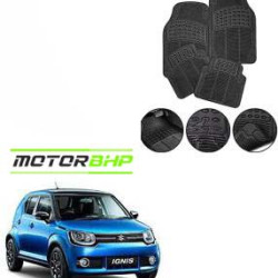 Maruti suzuki Ignis Premium Quality Car Rubber Floor Mat- Black Maruti suzuki Ignis Premium Quality Car Rubber Floor Mat- Black
