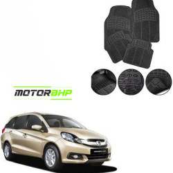 Honda Mobilio Premium Quality Car Rubber Floor Mat- Black Honda Mobilio Premium Quality Car Rubber Floor Mat- Black