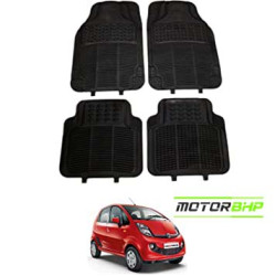 Tata Nano Premium Quality Car Rubber Floor Mat- Black Tata Nano Premium Quality Car Rubber Floor Mat- Black