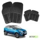 Tata Nexon Ev Premium Quality Car Rubber Floor Mat- Black