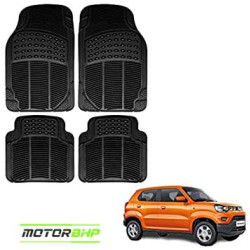 Maruti suzuki S Presso Premium Quality Car Rubber Floor Mat- Black Maruti suzuki S Presso Premium Quality Car Rubber Floor Mat- Black