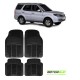 Tata Safari Strome Premium Quality Car Rubber Floor Mat- Black