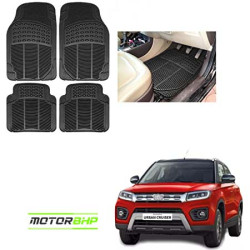 Toyota Urban Cruisers Premium Quality Car Rubber Floor Mat- Black Toyota Urban Cruisers Premium Quality Car Rubber Floor Mat- Black