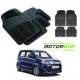 Maruti suzuki WagonR 2019 Premium Quality Car Rubber Floor Mat- Black