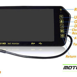 STARiD 7-inch LCD Full HD Screen Bluetooth Monitor with LED Reverse Camera STARiD 7-inch LCD Full HD Screen Bluetooth Monitor with LED Reverse Camera
