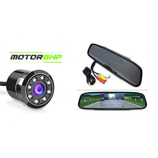 STARiD 4.3-Inch Rear View LCD Colour Car Monitor And Rear View Camera