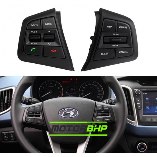 Hyundai Creta 2018 Steering Wheel Control Buttons