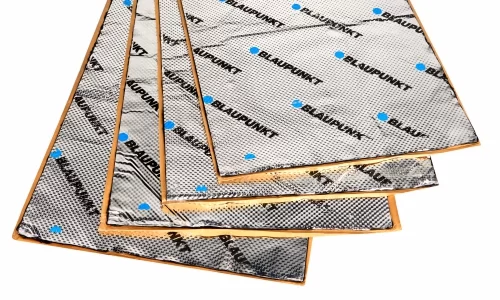 Damping sheets for shop car