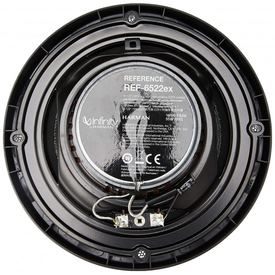 Infinity Ref 6522EX 6-1/2" (160mm) Coaxial Car Speaker 