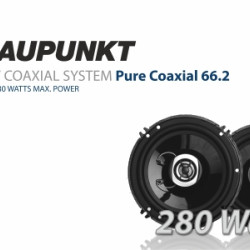 Blaupunkt Pure Coaxial 66.2 - without Grill 6.5”, 165mm Coaxial (Two Way) Speaker System Blaupunkt Pure Coaxial 66.2 - without Grill 6.5”, 165mm Coaxial (Two Way) Speaker System